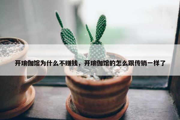 开瑜伽馆为什么不赚钱，开瑜伽馆的怎么跟传销一样了