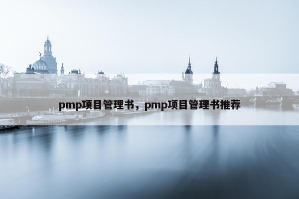 pmp项目管理书，pmp项目管理书推荐